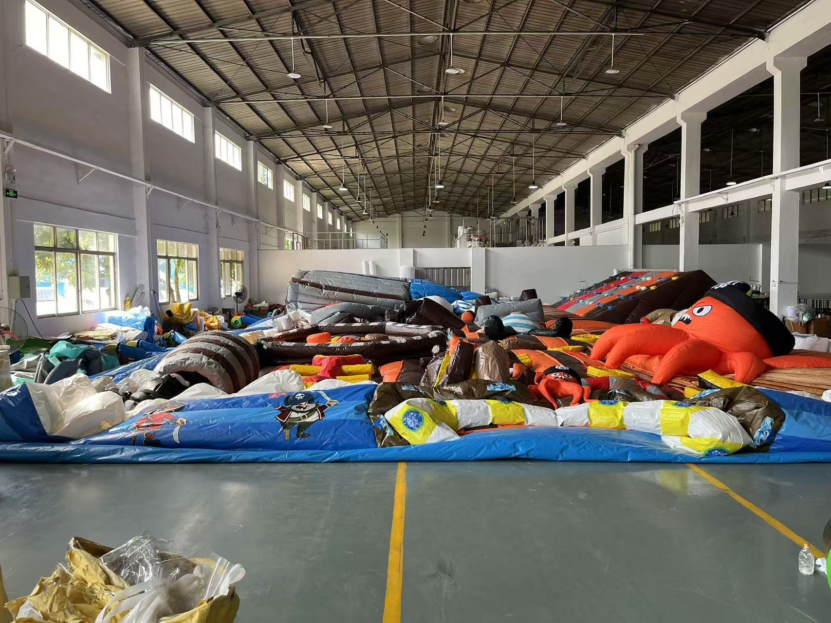 Guangzhou Kule Amusement Equipment Co.,Ltd factory production line