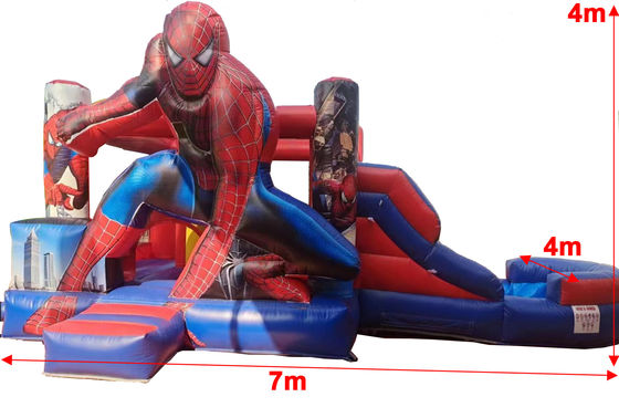 Customized Outdoor/Indoor Spider Man Bounce House Jumping Castle