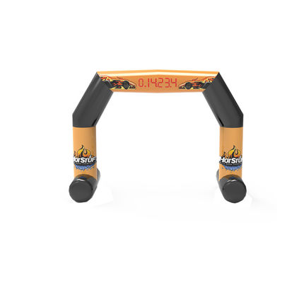 Outdoor Activities Competition Inflatable Start Finish Arch For Party Event