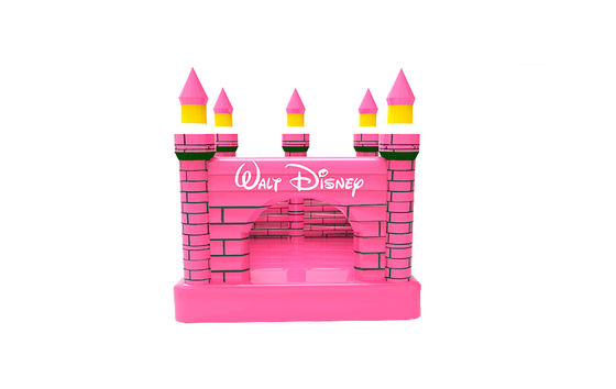 Pink Color Inflatable Disney childrens inflatable bouncy castle
