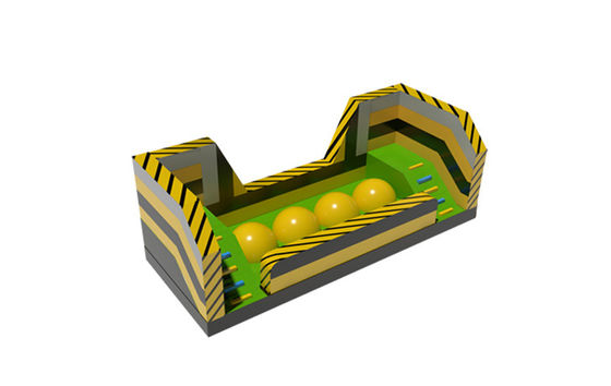 Leaps And Bounds Inflatable Obstacle Course With Big Challenge