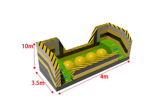 Leaps And Bounds Inflatable Obstacle Course With Big Challenge