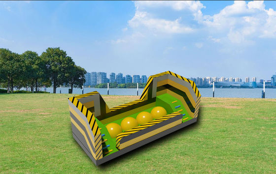 Leaps And Bounds Inflatable Obstacle Course With Big Challenge