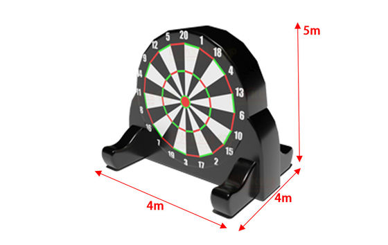 Giant Soccer Dart Inflatable Games For Indoor Outdoor Playground Park