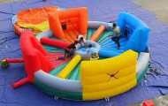 Multi Color Hungry Hippos Inflatable Games Customized For Adults Teenager