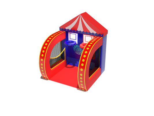PVC Tarpaulin Inflatable Basketball Game Carnival Activities For Park