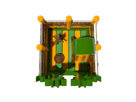 Inflatable  Jumping Castle Giraffe Theme Park for Kids Physical Development