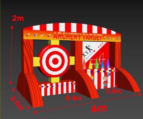 Inflatable Carnival Games Archery Rental For Outdoor Playground