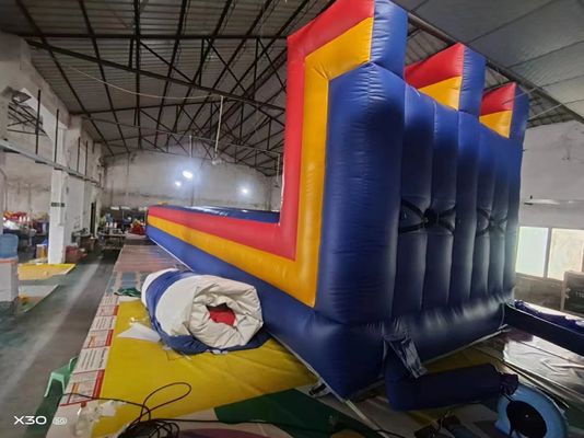 Inflatable Bungee Run Challenge Games Interactive Play System