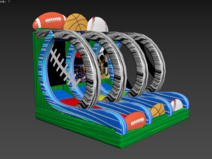 Football Baseball Backetball Inflatable Games For Teenager Adult