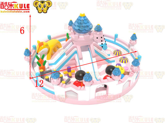 Inflatable Castle Big Circle With Slides Indoor Playground For Kids