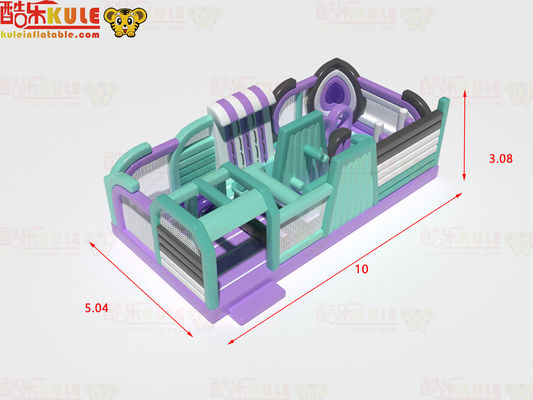Giant Inflatable Obstacle Course Small Size Indoor Playground
