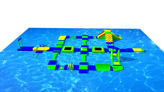 Summer Inflatable Water Obstacles Airtight Park On Lake Ocean