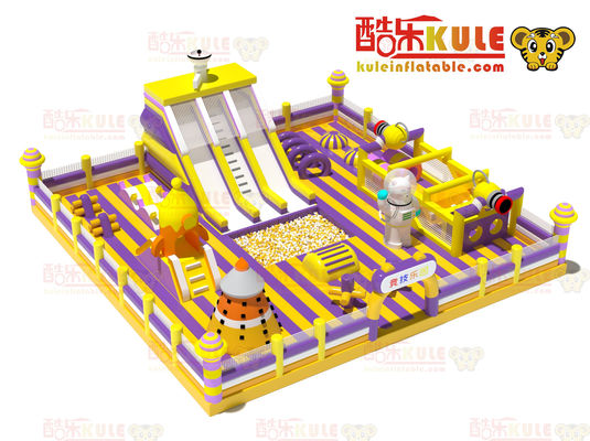 Rocky Alien Theme Park Inflatable Blow Up Jumping Castle For Sale