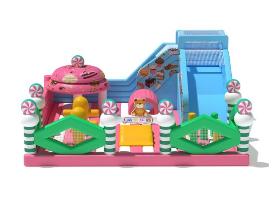 Candy Park Magic Inflatable Castle Bounce House For Children