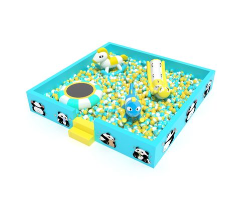 Kids Toddler Soft Indoor Playground With Ocean Balls Small Toys