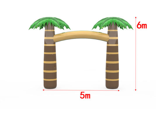 Palm Theme Outdoor Activities Inflatable Arches For Party Event