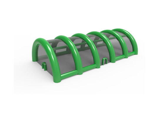 Green Outdoor Inflatable Tents Movable Air Structure For Event