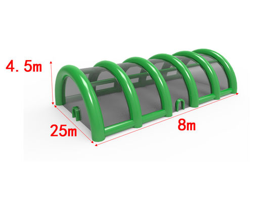 Green Outdoor Inflatable Tents Movable Air Structure For Event
