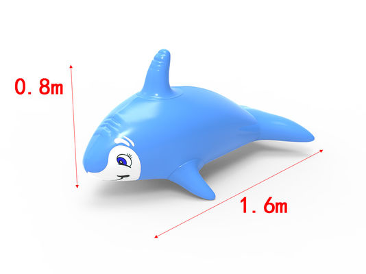 Blue Dolphin Inflatable Toys For Indoor Outdoor Playground Park