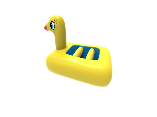 Yellow Duck Inflatable Water Floating Toys On Lake And Ocean