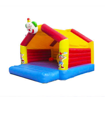 Commercial Grade Inflatable Clown Bouncy Castle For Childrens