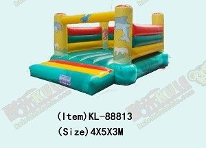 Small Size Inflatable Dolphin Bouncy Castle For Childrens
