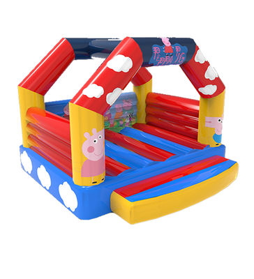 Children Playground Peppa Pig Theme Inflatable jumping Castle