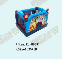 Disneyland Princess Castle Inflatable Bounce House For Childrens