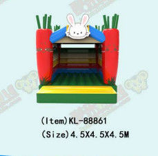 Carrot Pillar Inflatable Small Jumping House Indoor Palyground