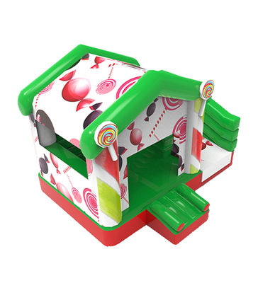 Candy House Inflatable Jumping Castle With Slides