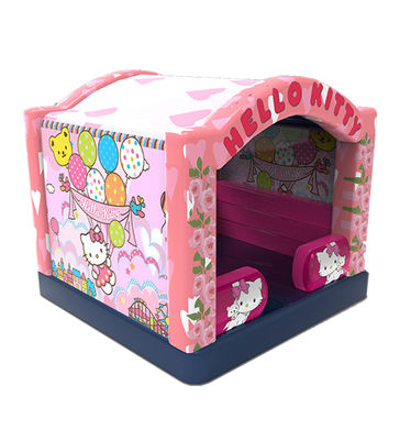 Hello-Kitty Inflatable Kids Small Bouncy Castle Fun Park