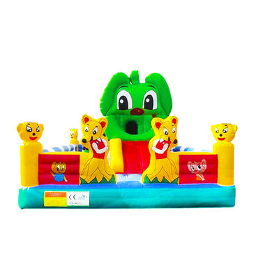 Customizable Size Childrens Bounce House Inflatable Double Stitching
