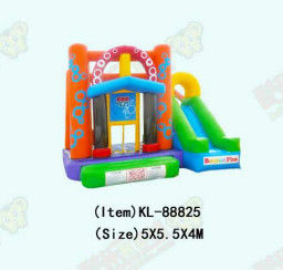 Adult Inflatable Castles With Colorful Circular Patterns