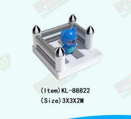 Anti-Rupturing Inflatable Childrens Indoor Bouncy Castle Double Stitching