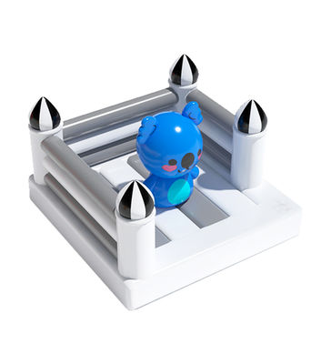 Anti-Rupturing Inflatable Childrens Indoor Bouncy Castle Double Stitching