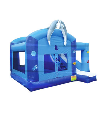 0.55mm PVC Inflatable Obstacles Course For Amusement Parks
