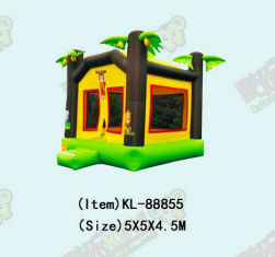 Palm Tree Small Commercial Bouncy House Children Jumping Castle