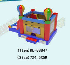 Hot Air Balloon Theme Commercial Inflatable Small Jumping Castle
