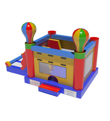Hot Air Balloon Theme Commercial Inflatable Small Jumping Castle