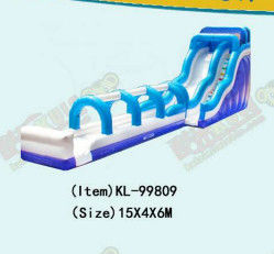 Aldult Ceommercial Grade Inflatable Large Water Slides With Pool