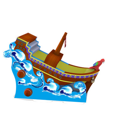 Ocean Pirate Ship Commercial Inflatable Water Slide Rentals