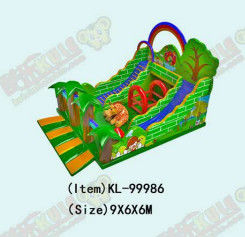 Children Fun Park Inflatable Giraffe Animals Slide For Rentals