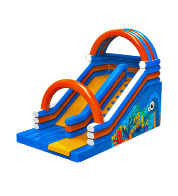 Children Fun Park Inflatable Slide With Arch For Rentals