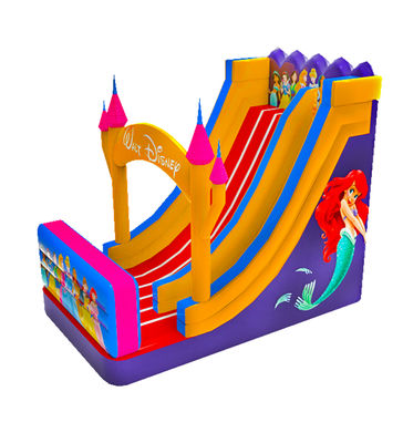 Children Fun Park Inflatable Desneyland Princess Slide For Rentals