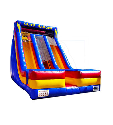Cliff Hanger Children Fun Park Inflatable Slide For Rentals