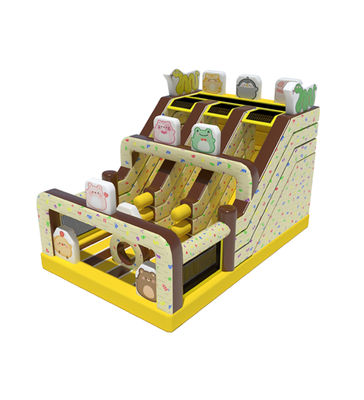 Commercial Children Fun Park Inflatable Slide For Rentals