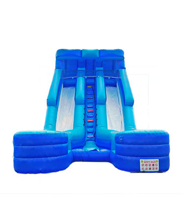 Aldult  Outdoor Rental Inflatable Large Water Slides With Pool