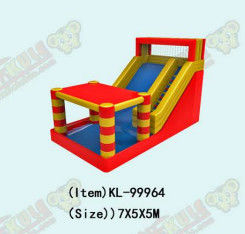 Children Fun Park Inflatable Bounce House With Slide For Rentals