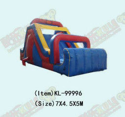 Children Fun Park Large Inflatable Slide With Stopper